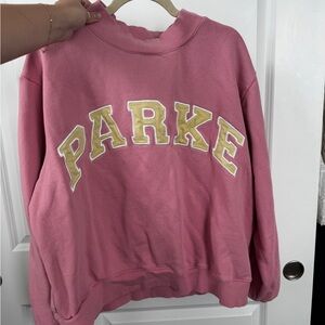Parke Pink Sweatshirt